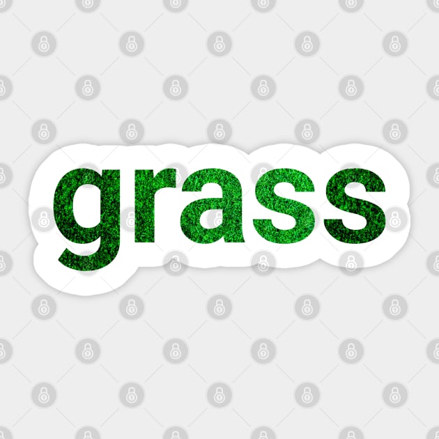 Grass Sticker by rizqu